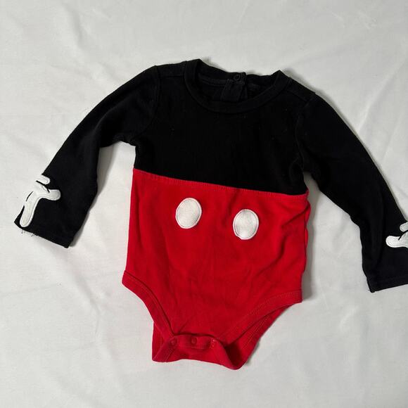 Disney Baby Mickey Mouse Long Sleeve Onesie Halloween Costume Sz 18-24 mo - Picture 3 of 7